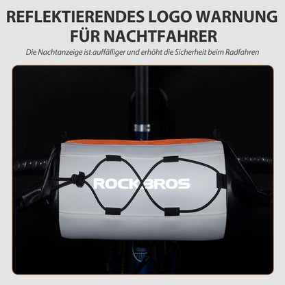 Fahrradtasche Lenkertasche Aufbewahrungstasche mit Schultergurt