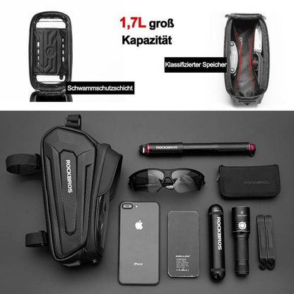 ROCKBROS Fahrradtasche Wasserabweisend Handytasche mit TPU Touchscreen