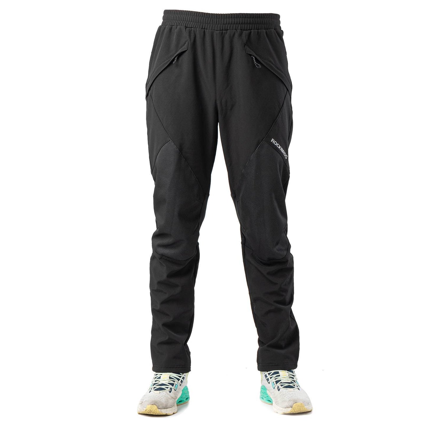 ROCKBROS Winter Radlerhose Herren Lange Fahrradhose Warm Fleece