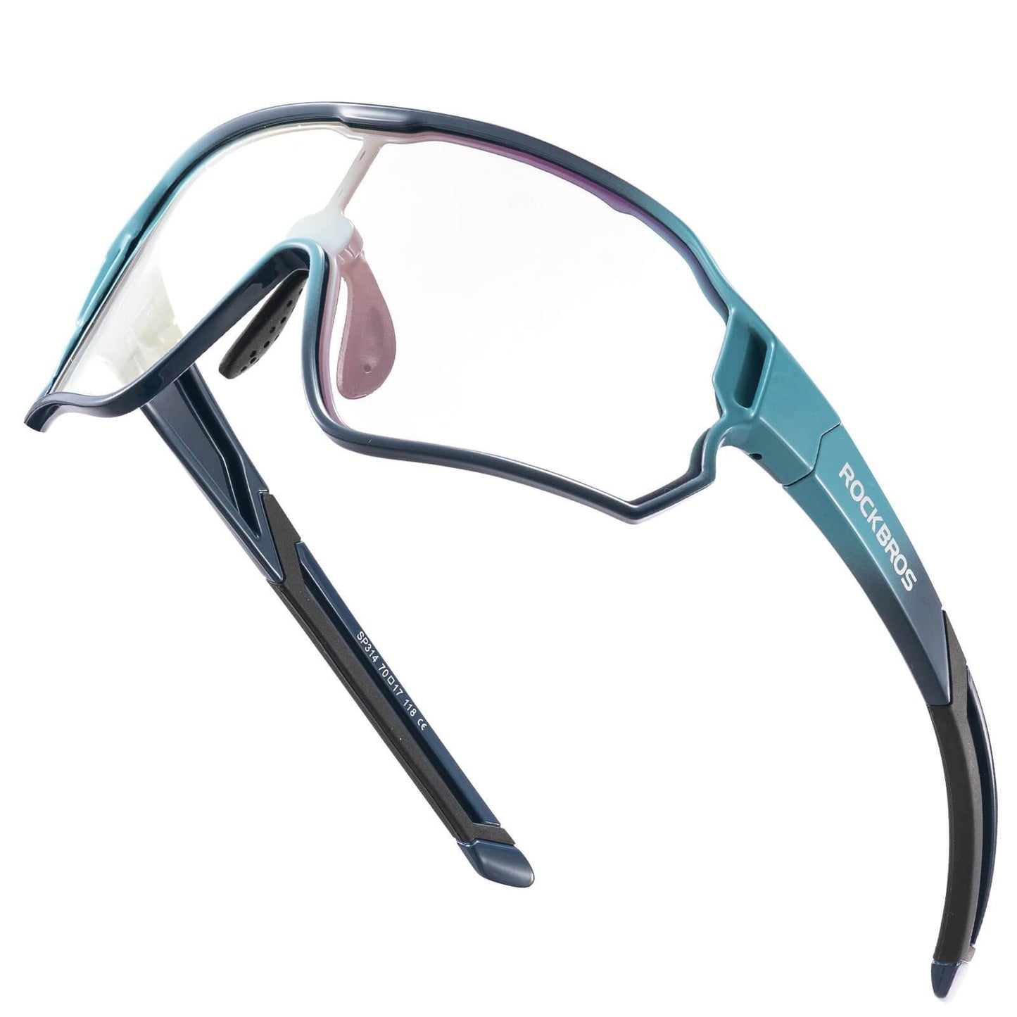 Selbsttönende Fahrradbrille für Kinder mit UV400-Schutz