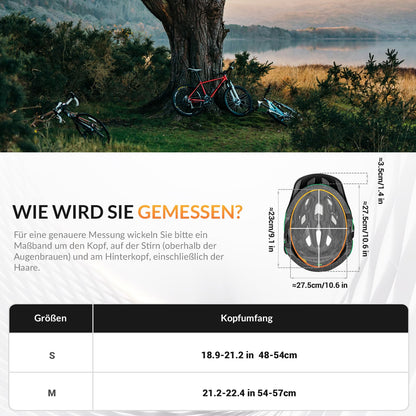 ROCKBROS Kinderhelm BMX MTB Downhill Helm mit Abnehmbarem Kinnschutz und Krempe