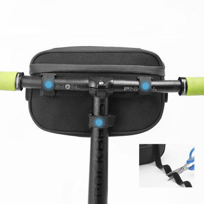 ROCKBROS multifunktional Fahrrad Lenkertasche mit PVC-Touchscreen und Schultergurt