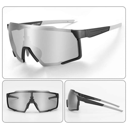 Schwarze Polarisierte Sonnenbrille für Outdoor-Sport