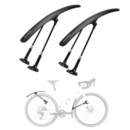 ROCKBROS Rennrad Schutzblech Set für 27,5 Zoll Fahrräder Quick-Release