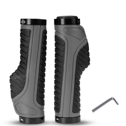 ROCKBROS Rutschfeste Fahrradgriffe aus Gummi mit Lock-on Design für MTB