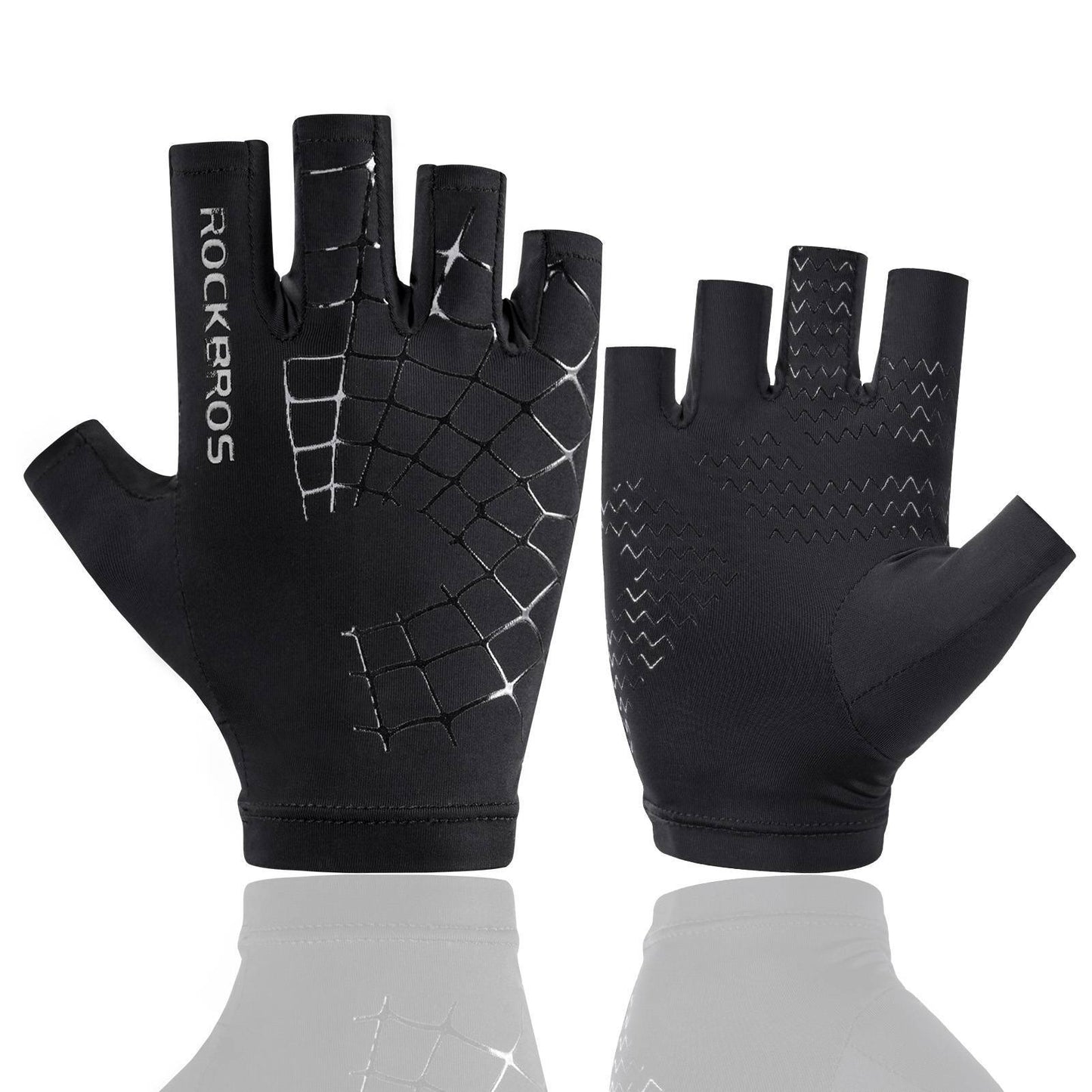 ROCKBROS Sommer atmungsaktive Sport-Radhandschuhe für Männer und Frauen
