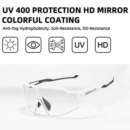Unisex Fahrrad-Sonnenbrille mit Starkem UV-Schutz