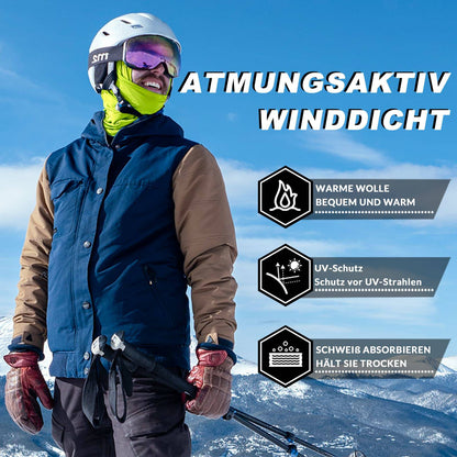 ROCKBROS Sturmhaube 2er Set Herbst Winter Balaclava für Outdoorsports Unisex