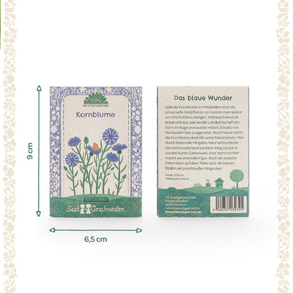 Organic cornflower seeds