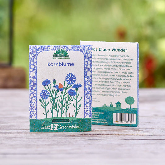 Organic cornflower seeds