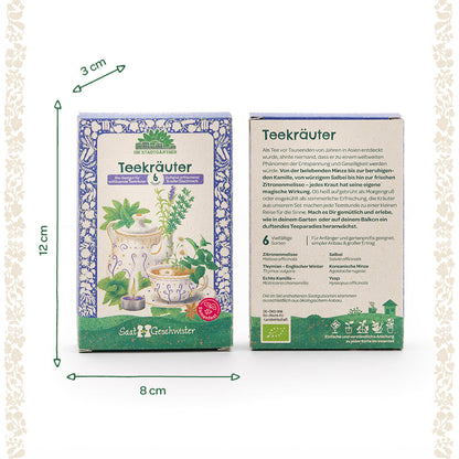 Organic seed set "Tea herbs"