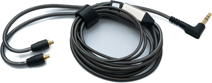 System-S MMCX Ersatzkabel 120 cm – 3,5 mm Klinke (AUX) für In-Ear Kopfhörer