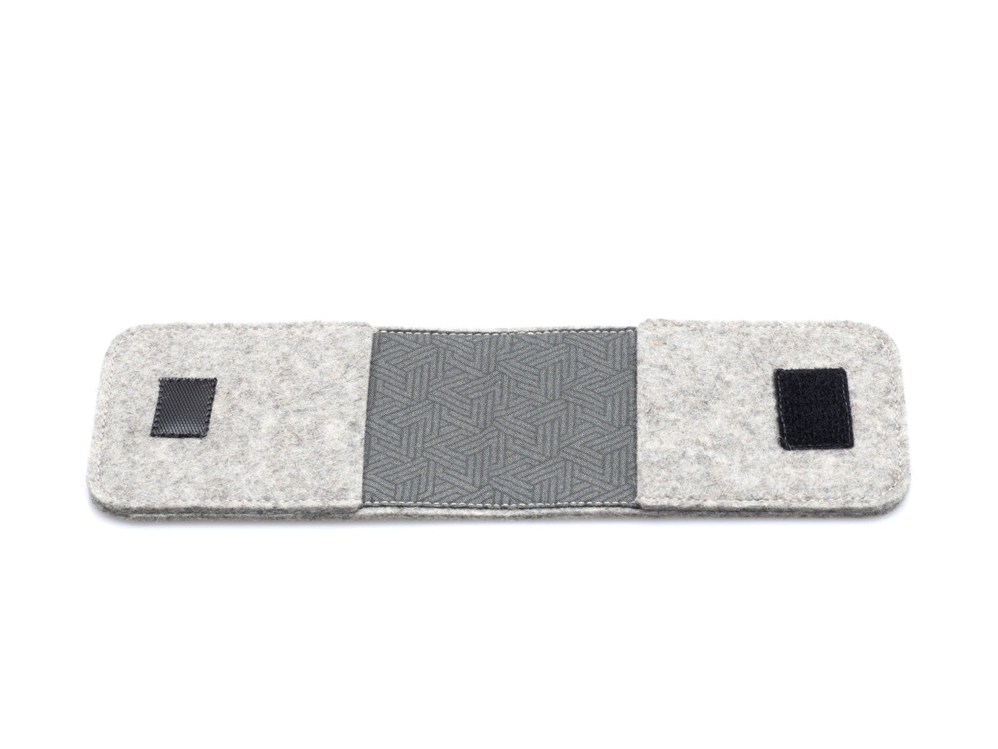 EC card holder made of felt | light grey - Tracks