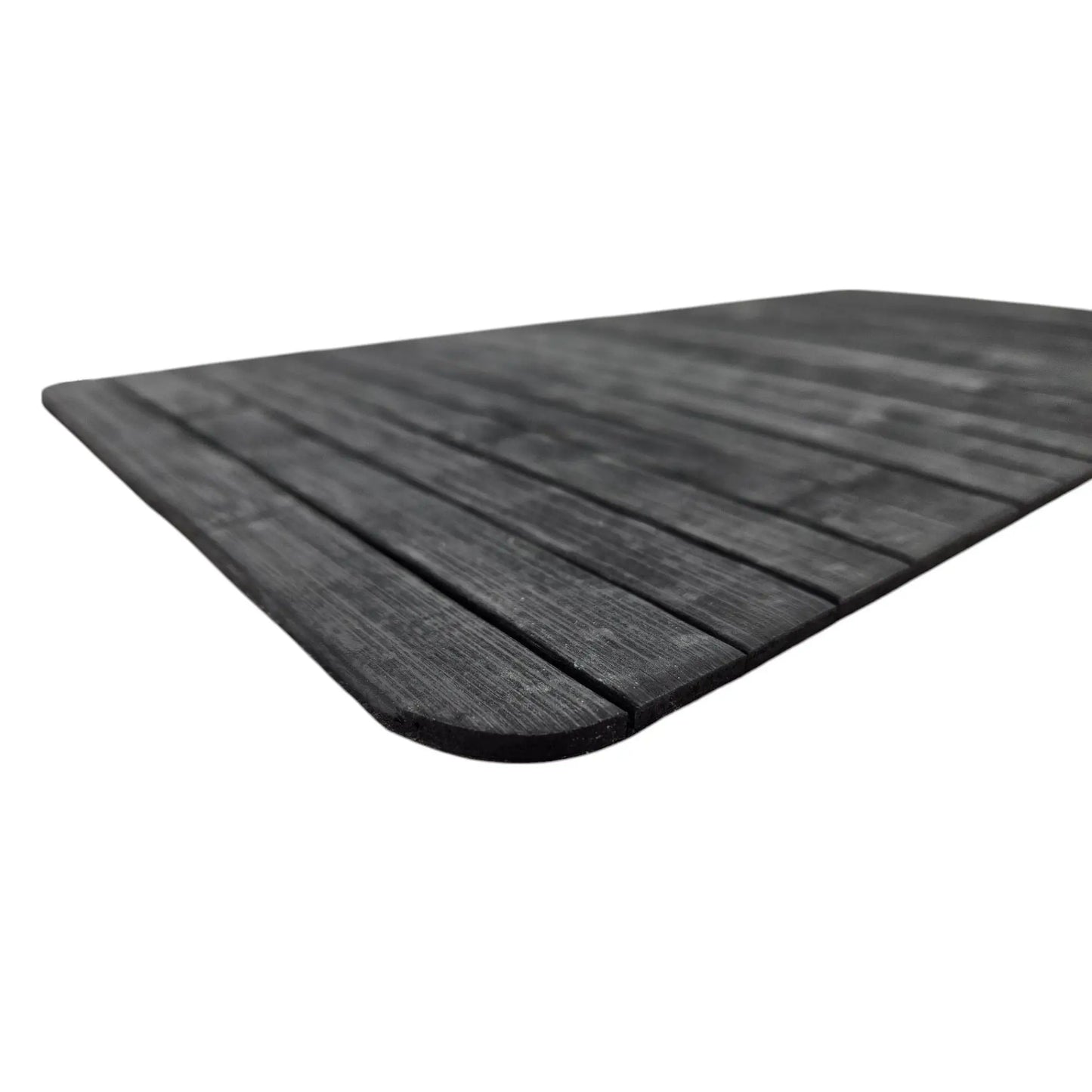 Sofatablett flexibel Bambustablett Bambus Natur anthrazit Armlehnen Schoner