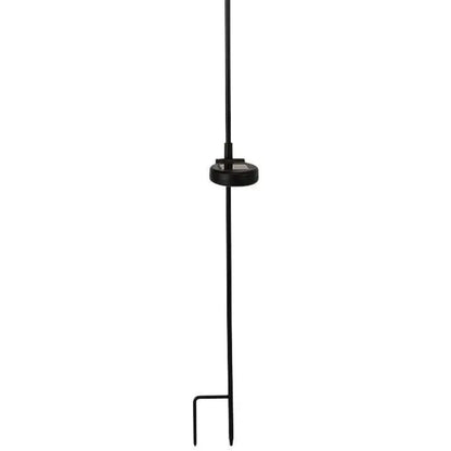 Solarleuchte SKY Solar Solarlampe schwarz Metall Höhe 90 cm Welle
