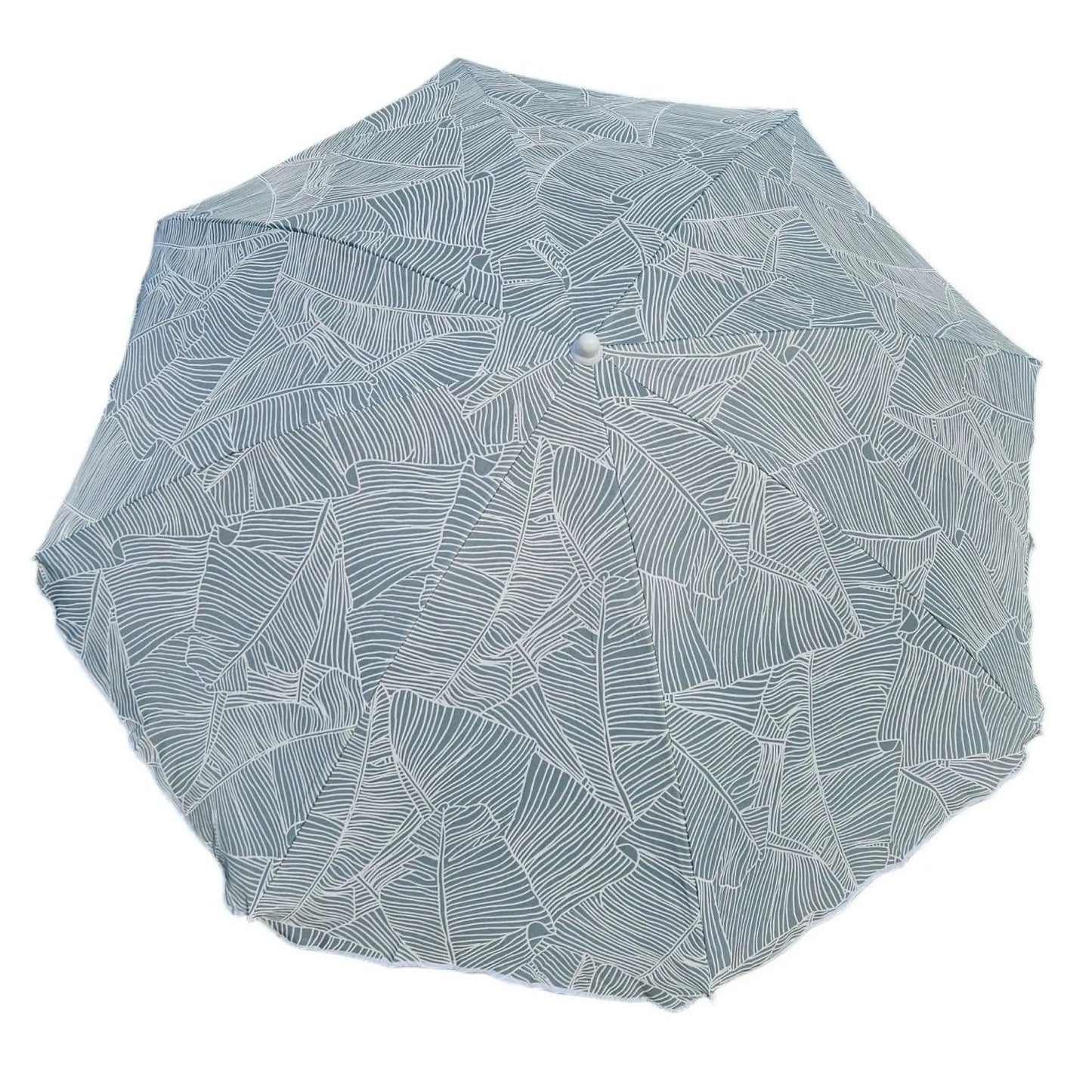 Sonnenschirm Strandschirm Balkonschirm grün creme braun 160 cm UV Schutz 30+