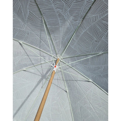 Sonnenschirm Strandschirm Balkonschirm grün creme braun 160 cm UV Schutz 30+