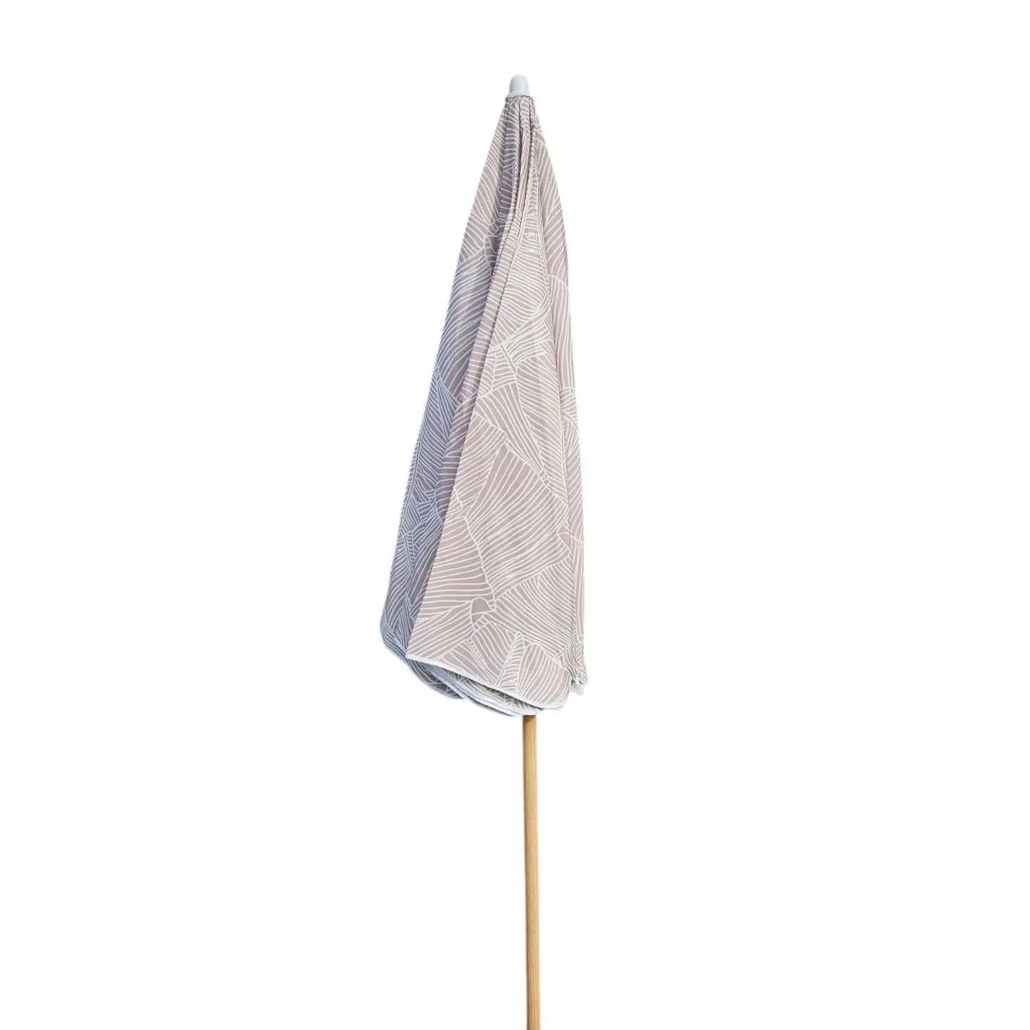 Sonnenschirm Strandschirm Balkonschirm grün creme braun 160 cm UV Schutz 30+