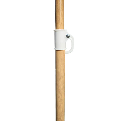 Sonnenschirm Strandschirm Balkonschirm grün creme braun 160 cm UV Schutz 30+