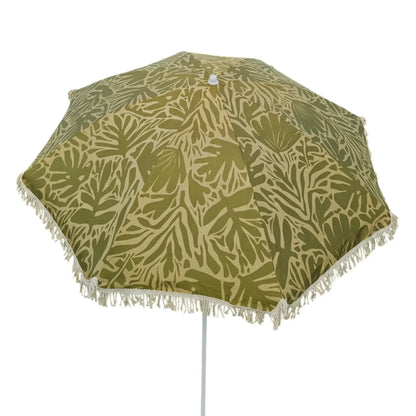 Sonnenschirm Strandschirm Gartenschirm BOHO UV30+ Balkonschirm Fransen 150cm