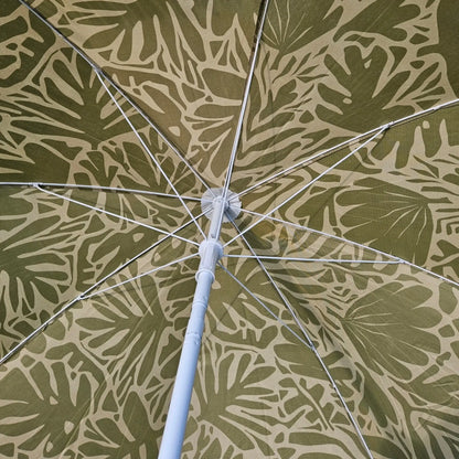 Sonnenschirm Strandschirm Gartenschirm BOHO UV30+ Balkonschirm Fransen 150cm