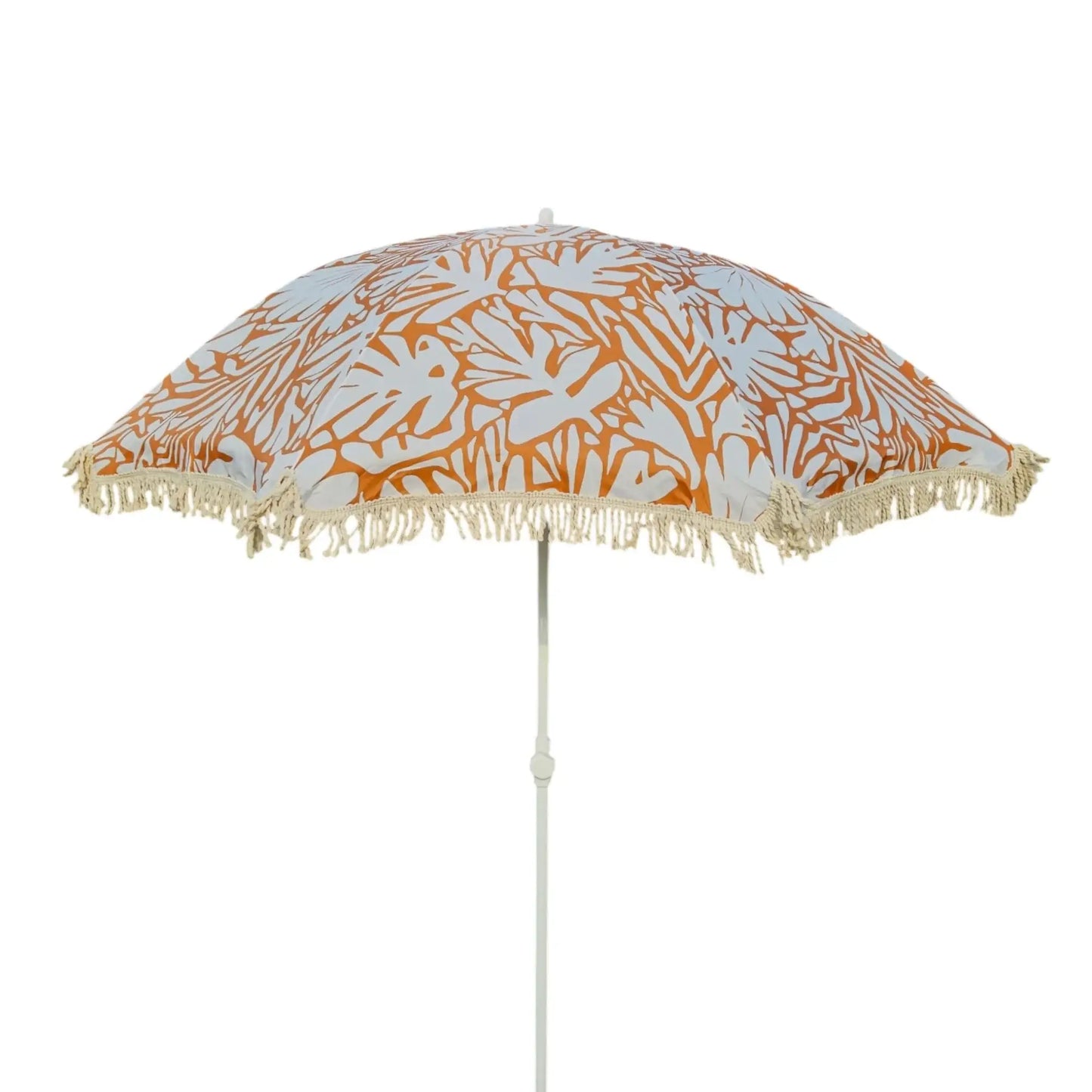 Sonnenschirm Strandschirm Gartenschirm BOHO UV30+ Balkonschirm Fransen 150cm