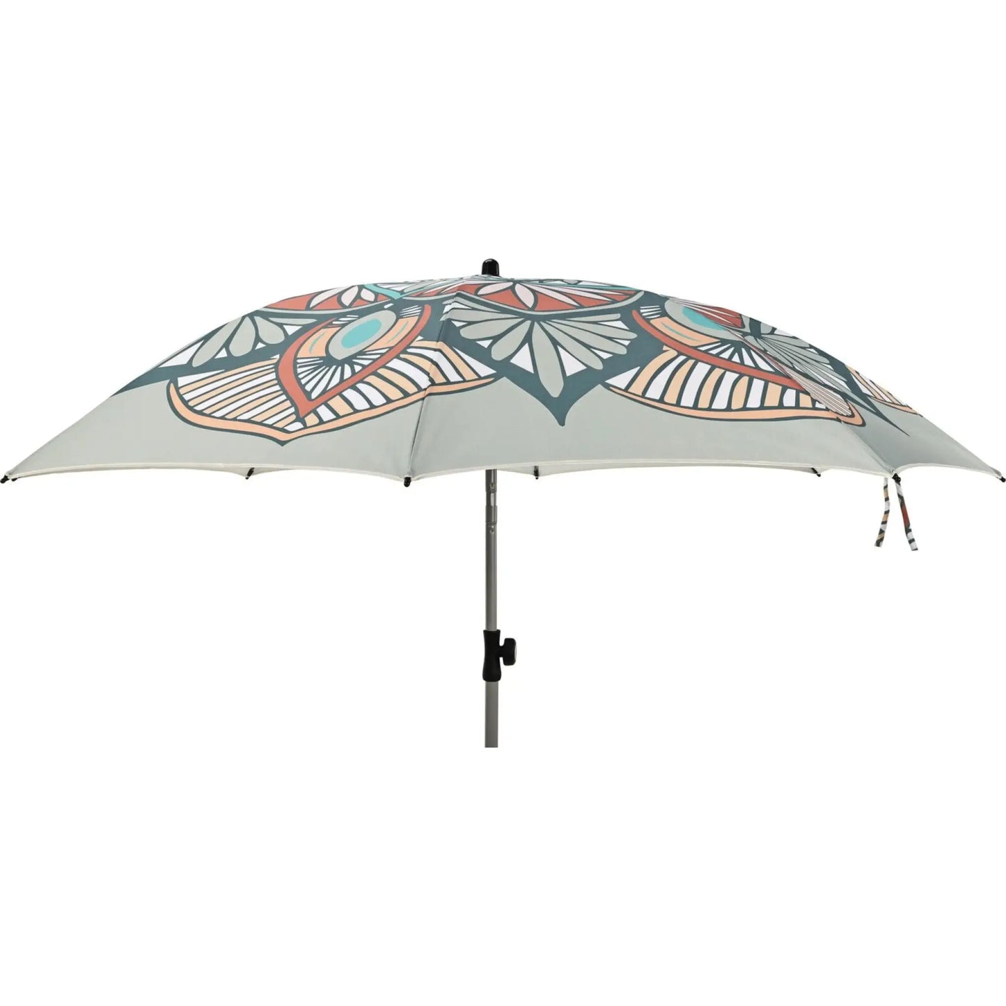 Sonnenschirm Strandschirm Marrakesch grau UV 50+ Knickbar 180 cm inkl. Schutzhülle