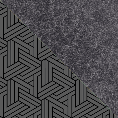 Sleeve for MSI Modern | Felt and organic cotton | Anthracite - Tracks | Model "LET"