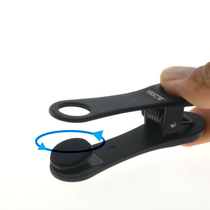 SYSTEM-S fisheye lens without vignetting with clip and protective case for smartphone 