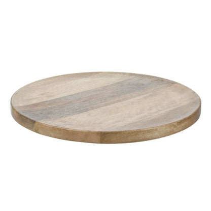 Teller Holzteller Mango Dekoteller Tischdeko Mangoholz Deko Schale Holz Ø 38 cm