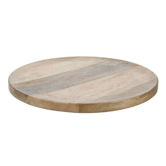 Teller Holzteller Mango Dekoteller Tischdeko Mangoholz Deko Schale Holz Ø 38 cm