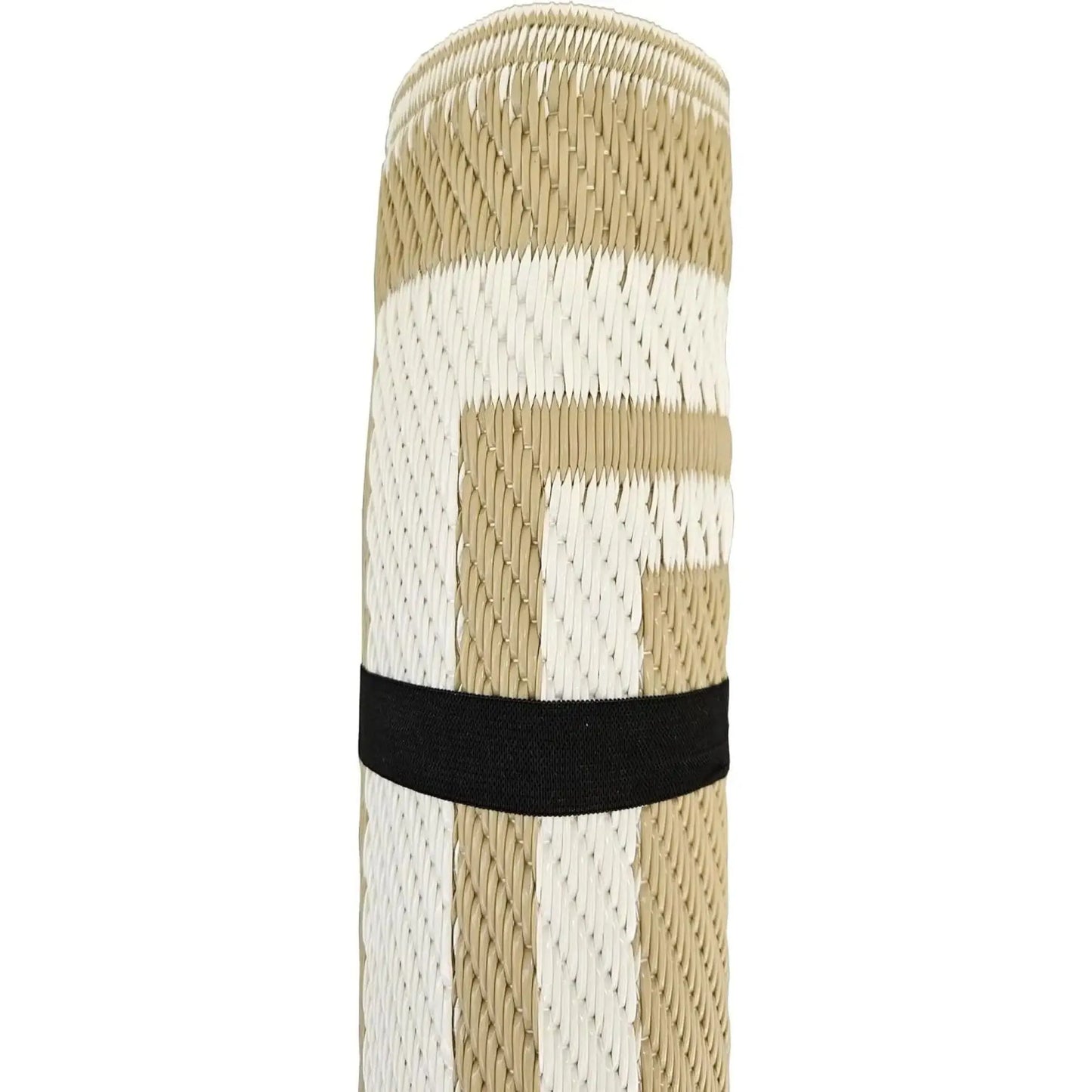 Teppich Outdoor Balkonteppich außen Balkon Terrasse beige weiß 150 x 90 cm