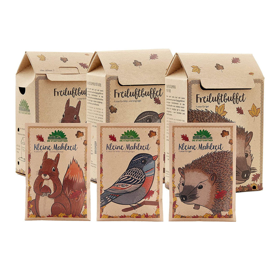 Pet food gift set