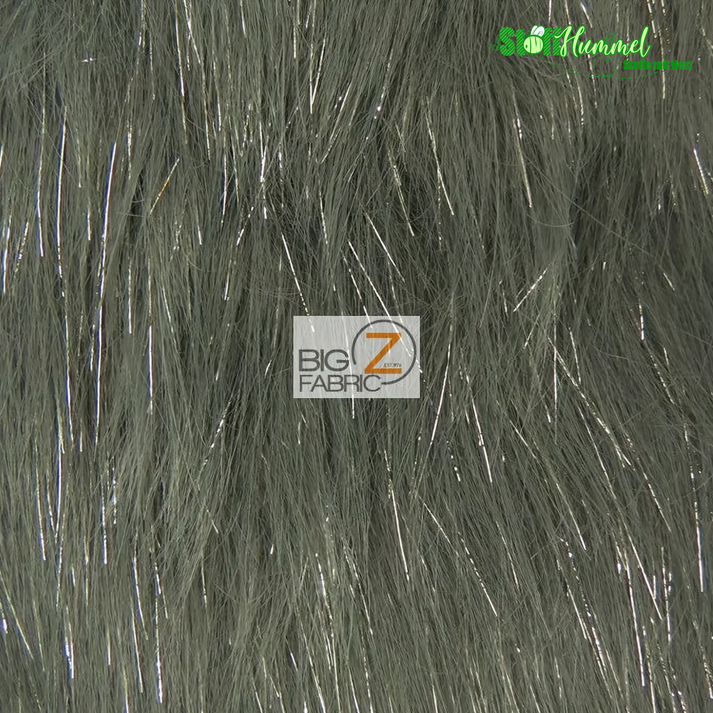 Ecoshag™ Shiny Tinsel Long Pile Shaggy – Glitzerndes Kunstfell