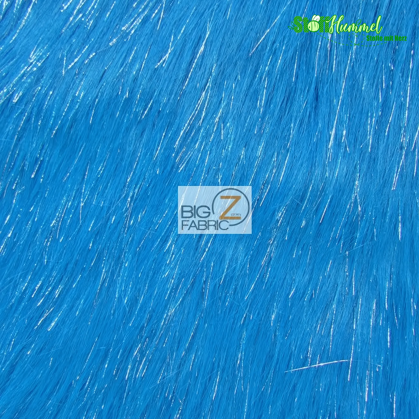 Ecoshag™ Shiny Tinsel Long Pile Shaggy – Glitzerndes Kunstfell