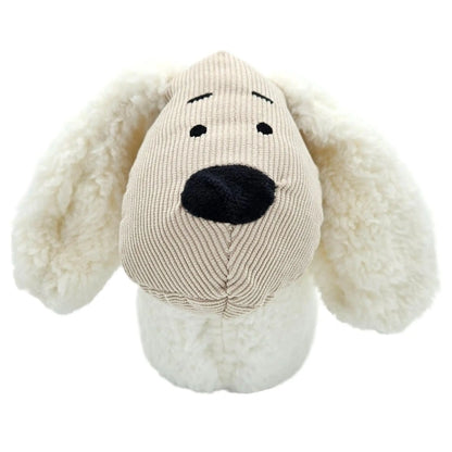 Türstopper Türsack Schaf Kuh Hund Türpuffer für Boden Stoff und Sand weiß beige