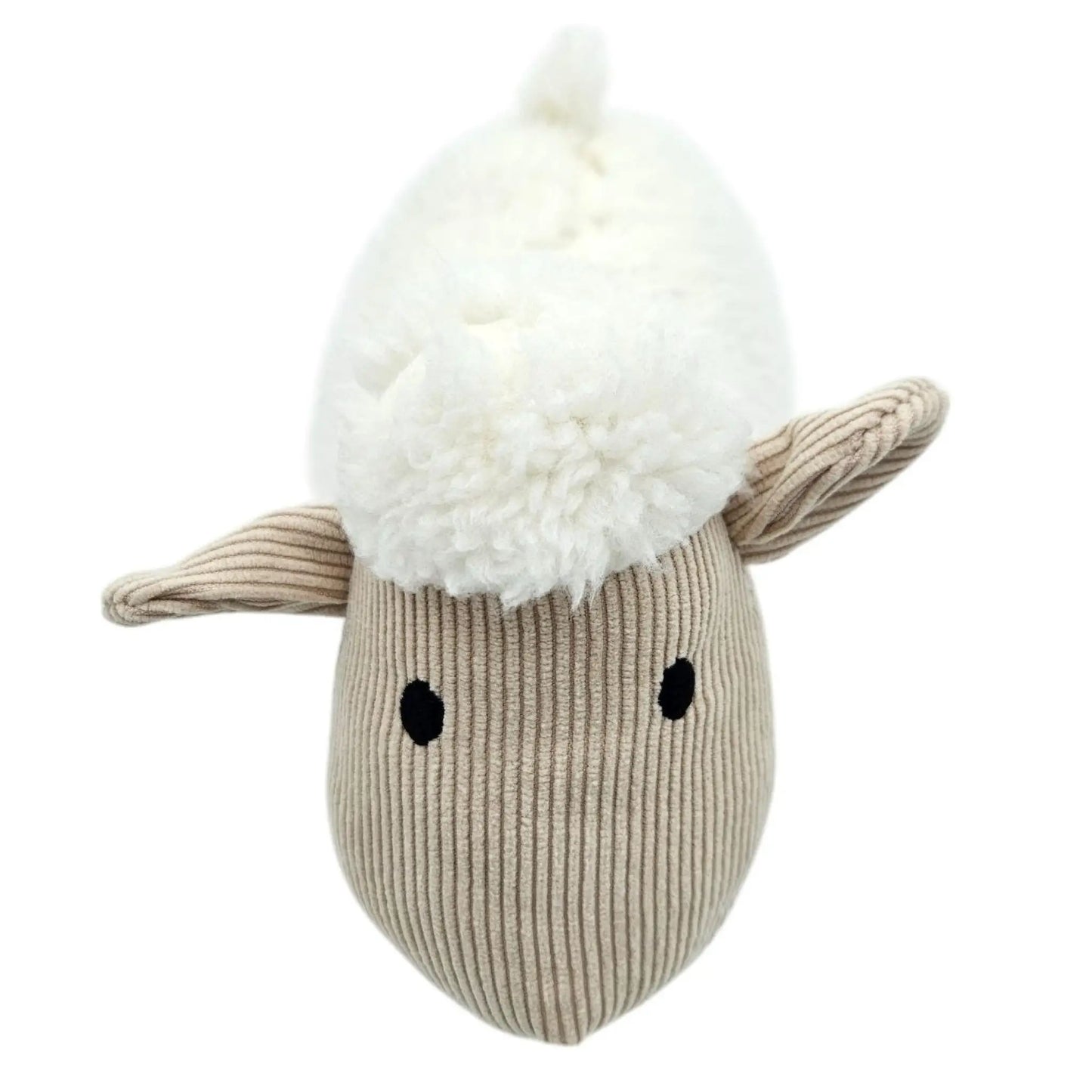 Türstopper Türsack Schaf Kuh Hund Türpuffer für Boden Stoff und Sand weiß beige