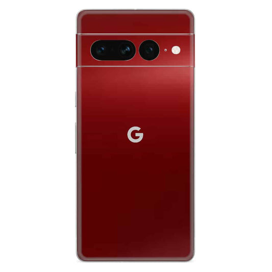 Google Pixel 7 Pro Skin Satin Vampire Red