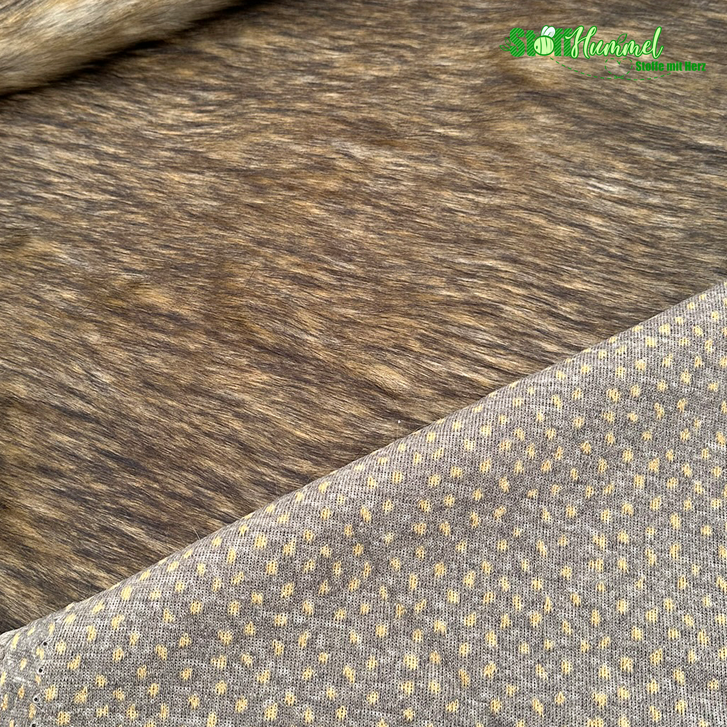 Ecoshag™ Wolf Imitat Langflor Kunstfell – Animal Shaggy Fur