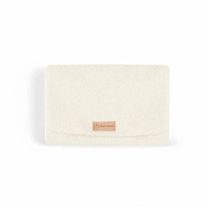Windeltasche Bouclé – mit Wickelunterlage, unterwegs