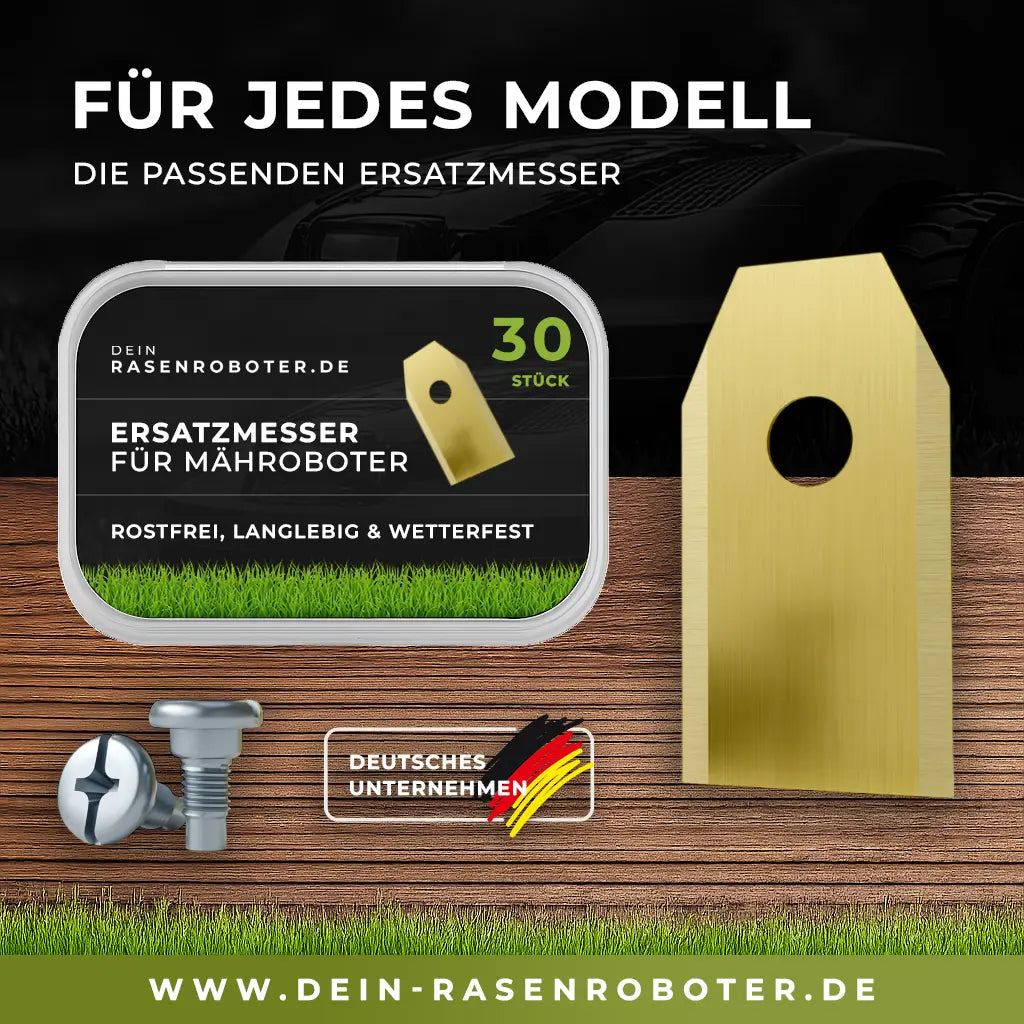 Titan Ersatzmesser für Yardforce Classic 500B & 600B | Gold