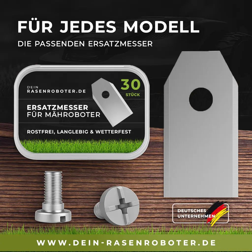 Ersatzmesser für Yardforce Compact 300 RBS & 400RiS | Edelstahl