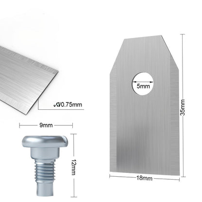 Ersatzmesser für Yardforce Mowbest 400 & 805 | Edelstahl 0,75mm