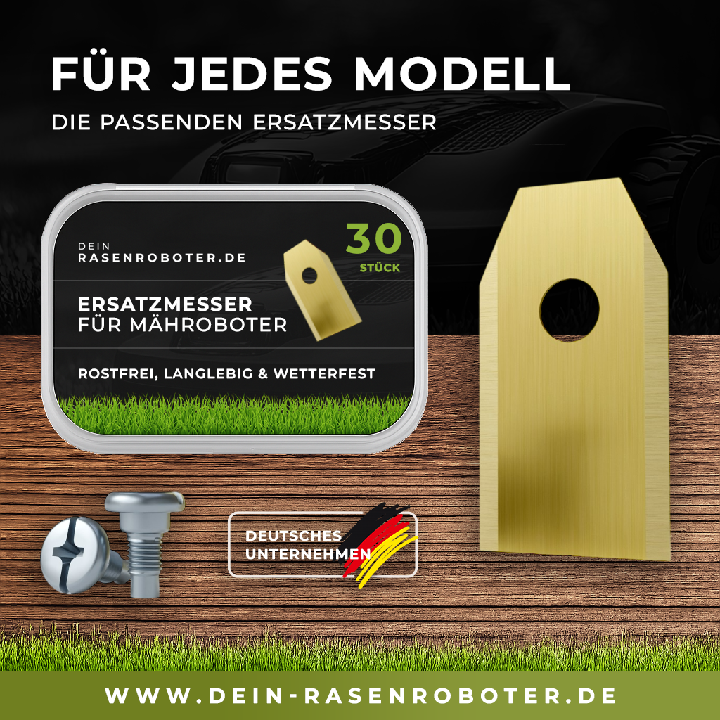 Titan Ersatzmesser für Yardforce SA650B & SA900B | Gold | 0,75mm