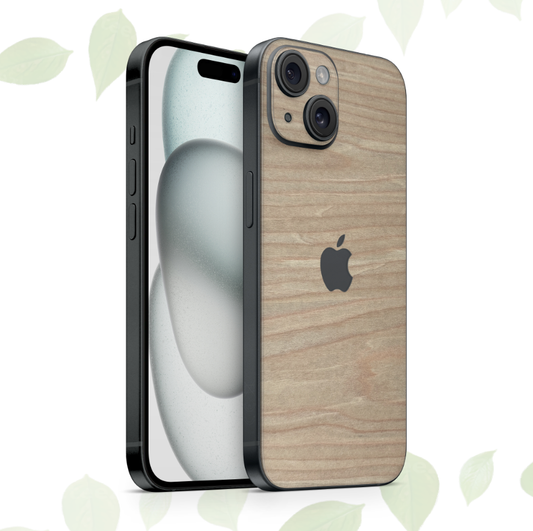 iPhone 15 Skin Holz Zeder