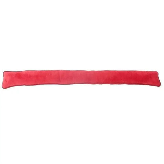 Zugluftstopper Windstopper Türwindstopper Zugluft Microfaser 90 cm Dunkelrot