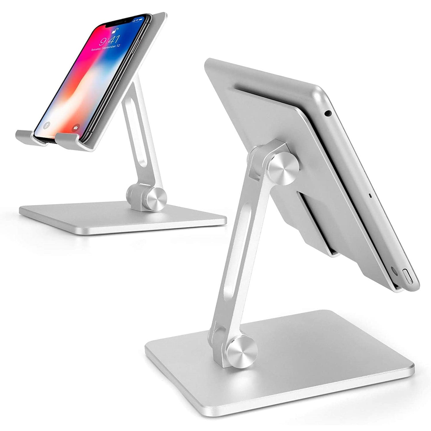 Tablet Stand Foldable Notebook Kindle Holder 4-15.6" Aluminium